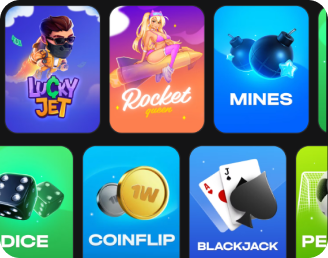 Ընտրեք խաղը 1win կազինոյի կայքում և խաղացեք